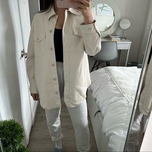 Aritzia Wilfred Ganna Shirt Jacket